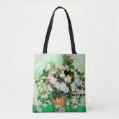 Vincent Van Gogh Rozen (1890) Tote Bag (Voorkant)