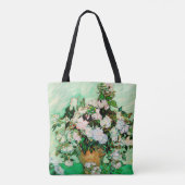 Vincent Van Gogh Rozen (1890) Tote Bag (Achterkant)