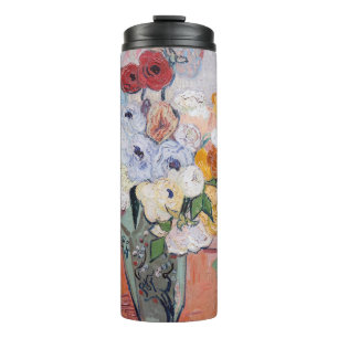 Vincent van Gogh - Rozen & Anemonen Magnetische Ka Thermosbeker