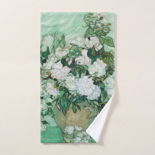 Vincent van Gogh - Rozen Bad Handdoek (Handdoek)