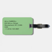 Vincent van Gogh - Rozen Bagagelabel (Achterkant horizontaal)