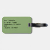 Vincent van Gogh - Rozen Bagagelabel (Achterkant horizontaal)