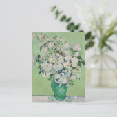 Vincent Van Gogh Rozen Beauful Impressionist Briefkaart (Staand voorkant)