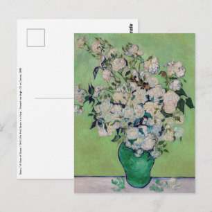 Vincent van Gogh - Rozen Briefkaart