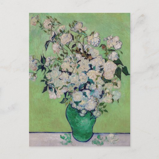 Vincent van Gogh - Rozen Briefkaart (Voorkant)