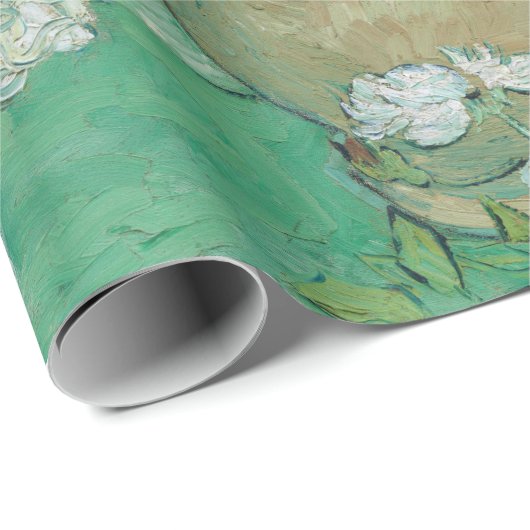 Vincent van Gogh - Rozen Cadeaupapier (Rol Hoek)