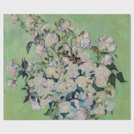 Vincent van Gogh - Rozen Cadeaupapier (Vlak)