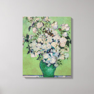Vincent van Gogh - Rozen Canvas Afdruk