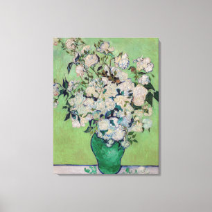 Vincent van Gogh - Rozen Canvas Afdruk