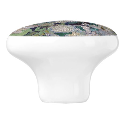Vincent Van Gogh Rozen Ceramic Pull Keramische Knop (Zijkant)