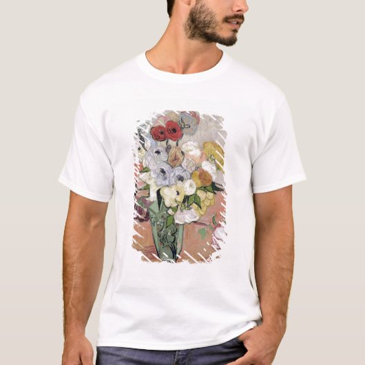 Vincent van Gogh | Rozen en annemonen, 1890 T-shirt (Voorkant)