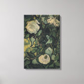 Vincent van Gogh - Rozen en kever Canvas Afdruk (Voorkant)