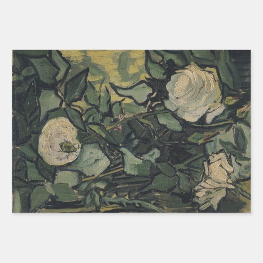 Vincent van Gogh - Rozen en kever Inpakpapier Vel (Voorkant)