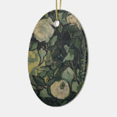 Vincent van Gogh - Rozen en kever Keramisch Ornament (Links)