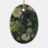 Vincent van Gogh - Rozen en kever Keramisch Ornament (Voorkant)
