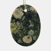 Vincent van Gogh - Rozen en kever Keramisch Ornament (Achterkant)