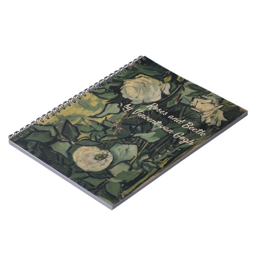 Vincent van Gogh - Rozen en kever Notitieboek (Linkerzijde)