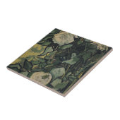 Vincent van Gogh - Rozen en kever Tegeltje (Zijkant)