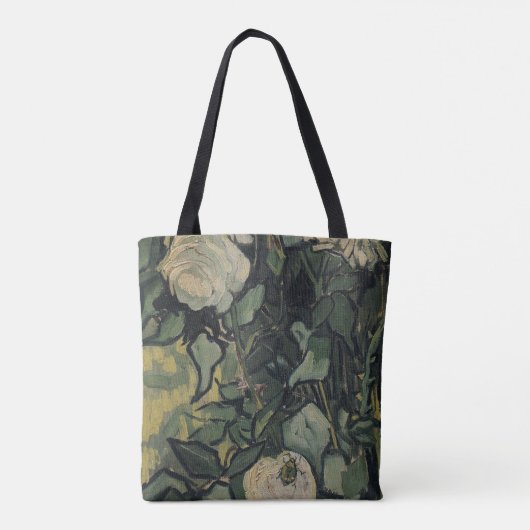 Vincent van Gogh - Rozen en kever Tote Bag (Achterkant)