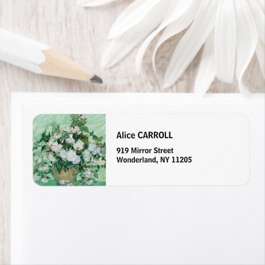 Vincent van Gogh - Rozen Etiket (Insitu)