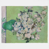 Vincent van Gogh - Rozen Fleece Deken (Voorkant (Horizontaal))
