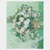 Vincent van Gogh - Rozen Fleece Deken (Voorkant)