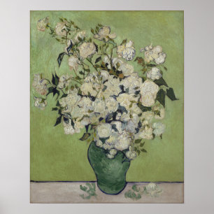 Vincent van Gogh Rozen  Floral GalleryHD Poster