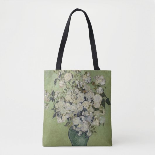 Vincent van Gogh Rozen Floral GalleryHD Tote Bag (Voorkant)