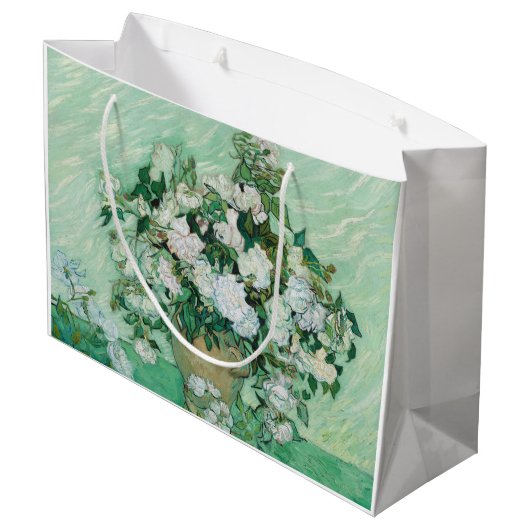 Vincent van Gogh - Rozen Groot Cadeauzakje (Achterkant Gekanteld)