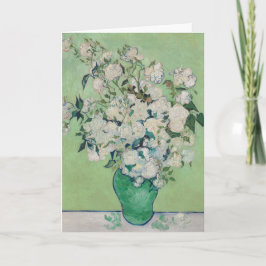 Vincent Van Gogh Rozen Impressionist Birthday Kaart