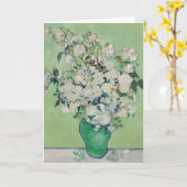 Vincent Van Gogh Rozen Impressionist Birthday Kaart (Gele Bloem)
