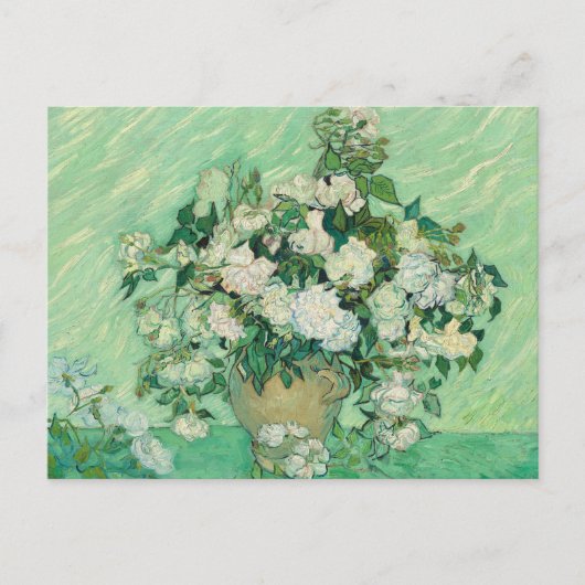 Vincent van Gogh Rozen impressionist Briefkaart (Voorkant)