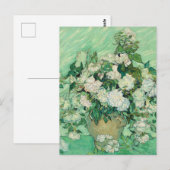 Vincent van Gogh Rozen impressionist Briefkaart (Voorkant / Achterkant)