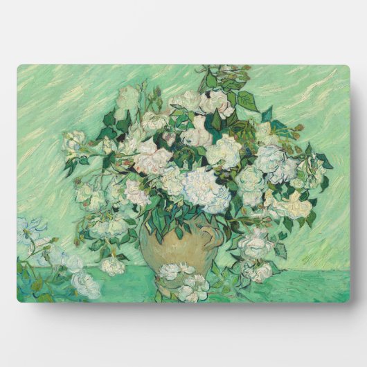 Vincent van Gogh Rozen impressionist Fotoplaat (voorkant)
