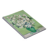Vincent Van Gogh Rozen Impressionist Monogram Notitieboek (Rechterzijde)
