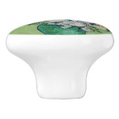 Vincent van Gogh - Rozen Keramische Knop (Zijkant)