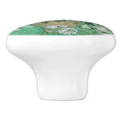 Vincent van Gogh - Rozen Keramische Knop (Zijkant)