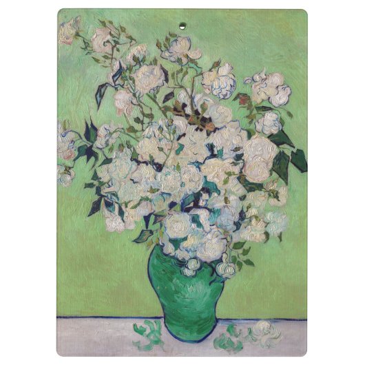 Vincent van Gogh - Rozen Klembord (Achterkant)