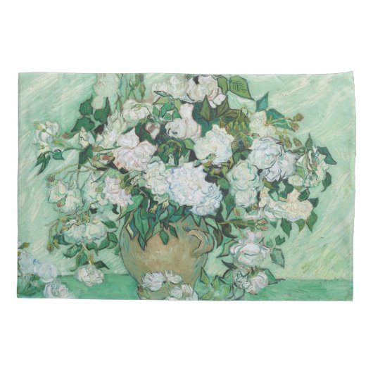 Vincent van Gogh - Rozen Kussensloop (Achterkant)