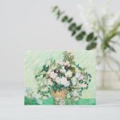 Vincent van Gogh Rozen Painting Briefkaart (Staand voorkant)