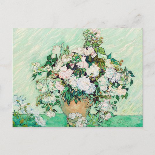 Vincent van Gogh Rozen Painting Briefkaart (Voorkant)