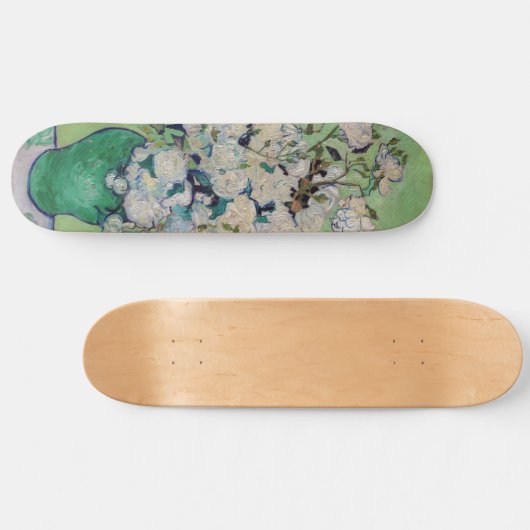 Vincent van Gogh - Rozen Persoonlijk Skateboard (Horizontaal)