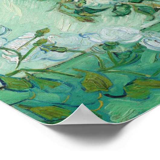 Vincent van Gogh - Rozen Poster (Hoek)