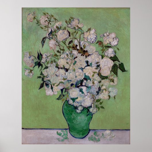 Vincent van Gogh Rozen Poster (Voorkant)