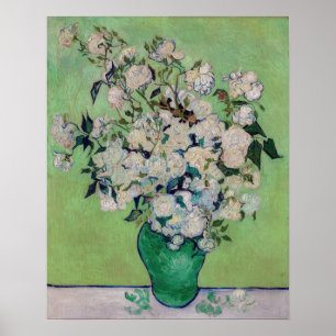 Vincent van Gogh - Rozen Poster