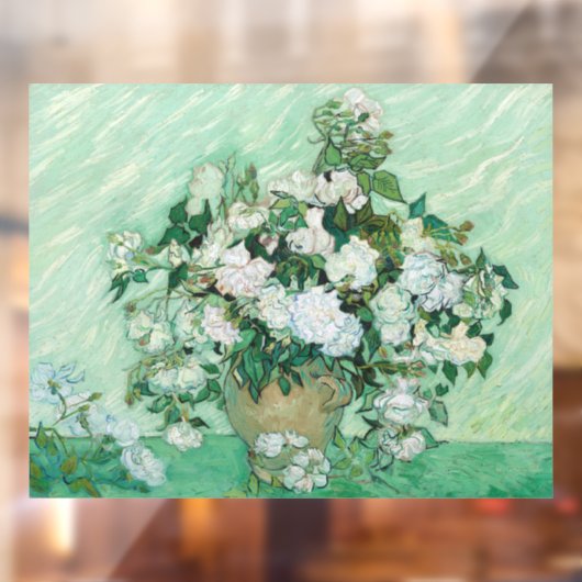 Vincent van Gogh - Rozen Raamsticker (Vel 2)