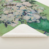 Vincent van Gogh - Rozen Sherpa Deken (3/4)