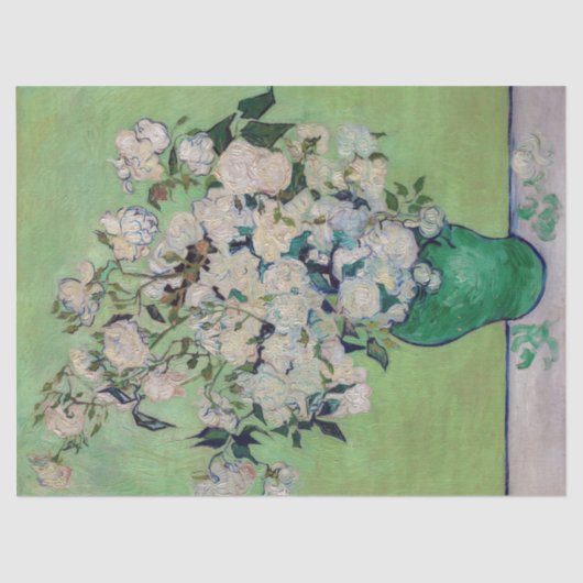 Vincent van Gogh - Rozen Tissuepapier (Voorkant)