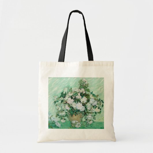 Vincent van Gogh - Rozen Tote Bag (Voorkant)