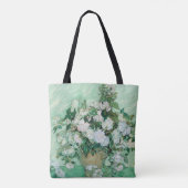 Vincent van Gogh - Rozen Tote Bag (Achterkant)
